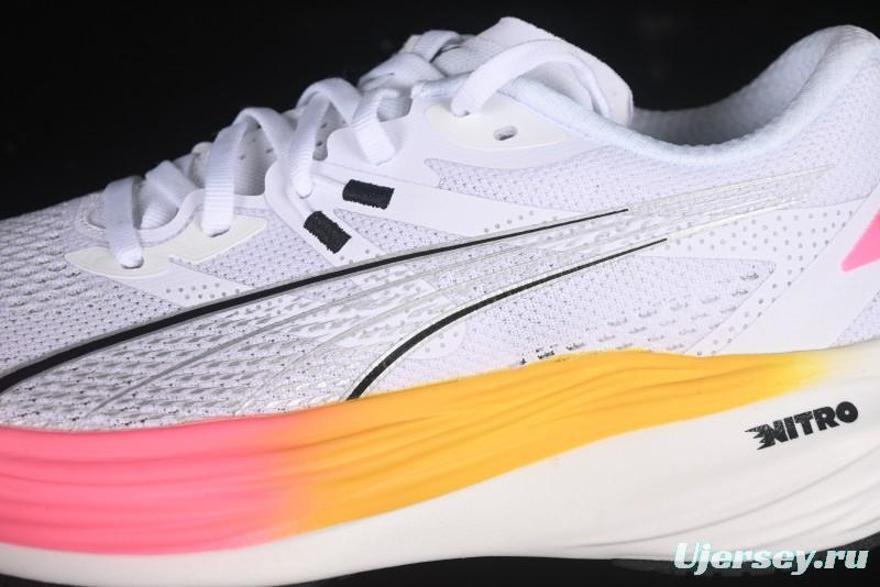 Puma Deviate Ntro 3 Comfortable Anti-Slip Wear-Resistant Low-Top Casual Running Shoes - 378450-04