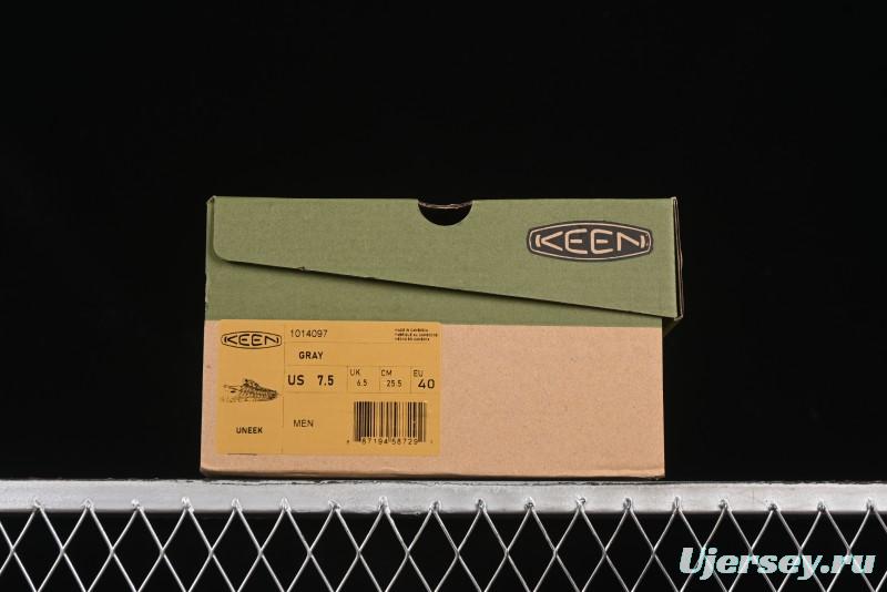 Keen Uneek Flat-M Woven Elastic Strap Outdoor Water Sports Sandals - 1014097