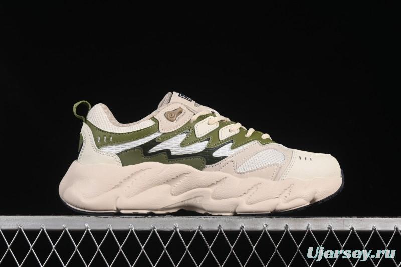 Fila Fusion Fern 2.0 Retro Chunky Sneakers with 3CM Heightening Sole - F12M511101FMC