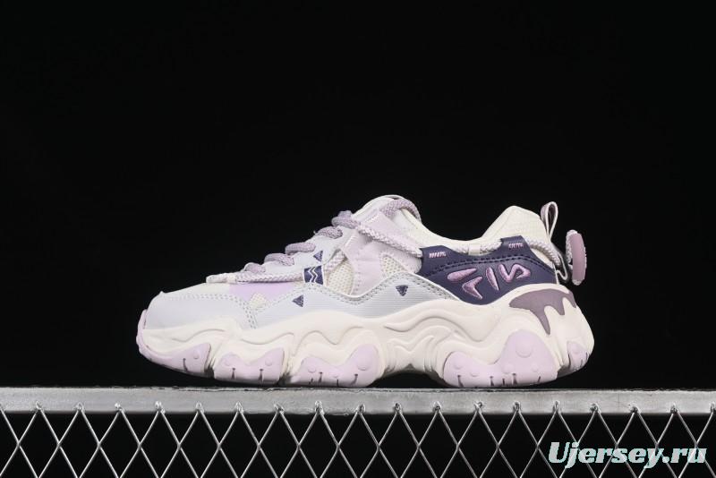 Fila Heritage Fluid Cat Paw 5.0 Vintage Lace-Up Dad Shoes - F12W432101AGO