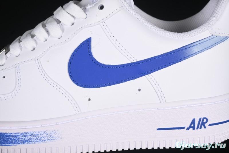Nike Air Force 1 '07 Low Casual Sneakers with 2D Theme Gradient Sky Blue - ZH0316-076