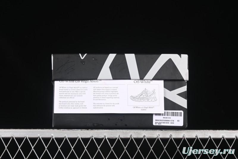 Off-White Be Right White Green Low-Top Lifestyle Casual Shoes - X.E5