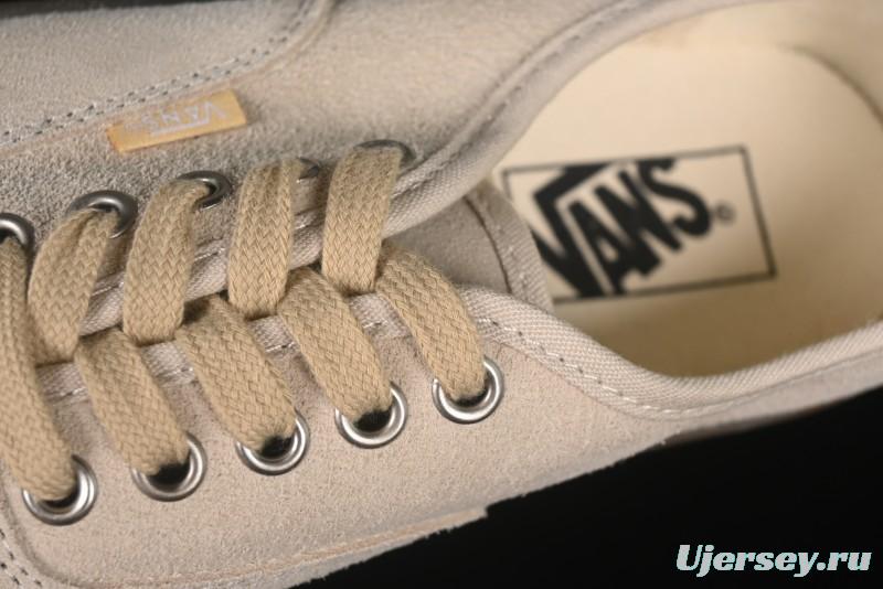 Vans Premium Authentic Suede Retro Sneakers with Translucent Rubber Sole - VN000CRQBYS