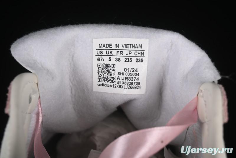 Adidas Originals Gazelle Bold JR8374 Collaboration Low-Top Sneakers with Thick Sole for Slip Resistance and Durability - JR8374