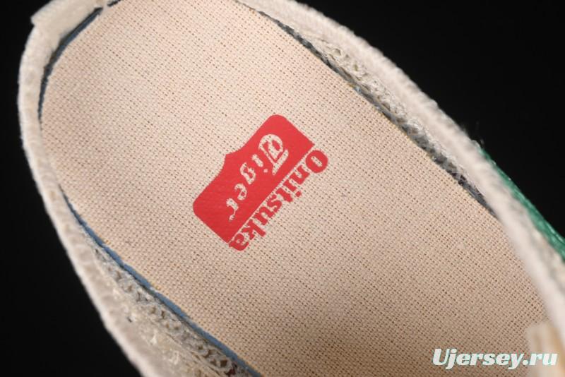 Onitsuka Tiger Mexico 66 Sabot Slip-On Sneakers with Breathable Mesh Upper - 1183C123-103