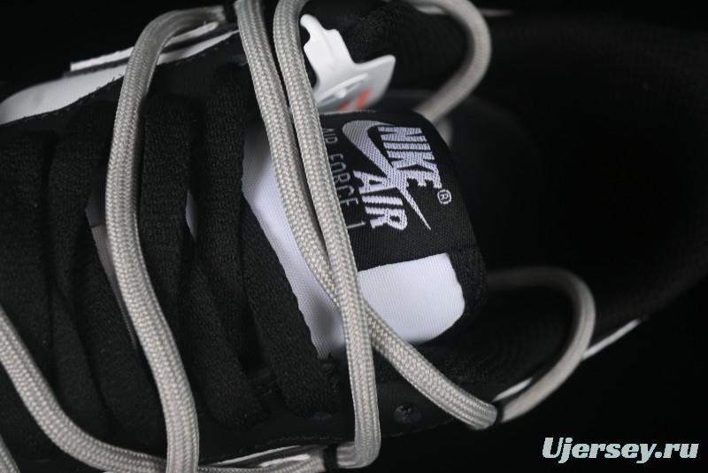 Nike Air Force 1'07 Low Denim Casual Sneakers with Full-Length Air Cushion - ZH0316-071