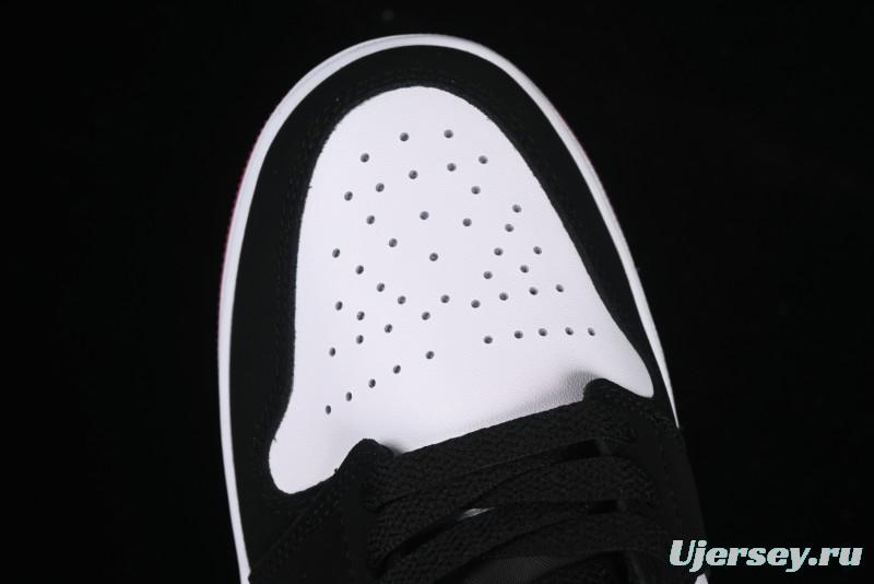 Nike Air Jordan 1 Low "White Black Gym Red" Retro Casual Sneakers - IB8971-106