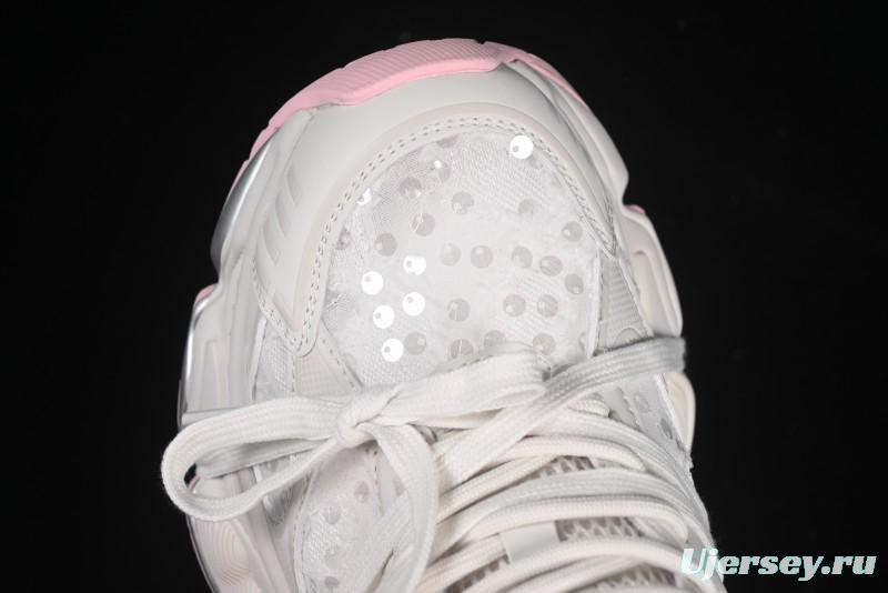 GG-CC Star Same Style Lace-Up Hollow-Out Chunky Sneakers with 5cm Hidden Heel - G25U9988