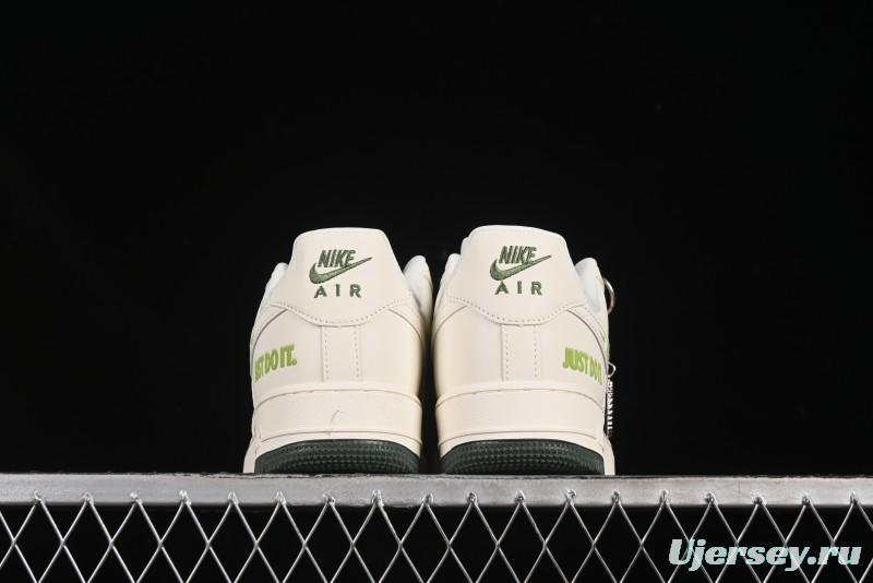 Nike Air Force 1'07 Low Just Do It Casual Sneakers with Full-Length Air Cushion - DF0188-056