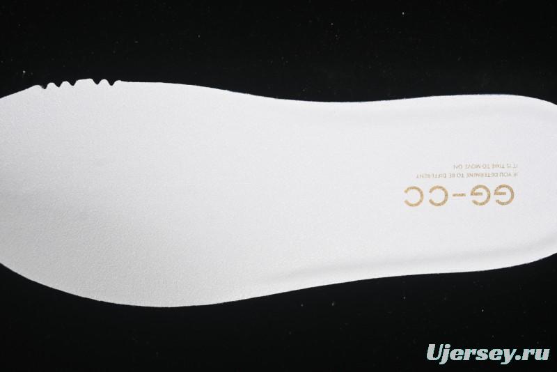 GG-CC Star-Design Lace-Up Hollow-Out Platform Sneakers with 5cm Height Boost - G25U9789