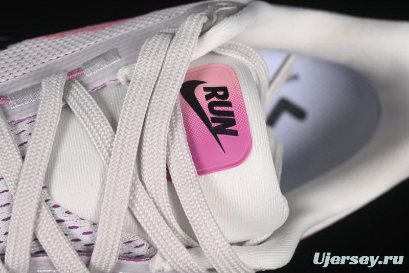 Nike Air Zoom Vomero 18 Lunar Retro Running Shoes with Full-Length Zoom Air Cushion - HM6804-105