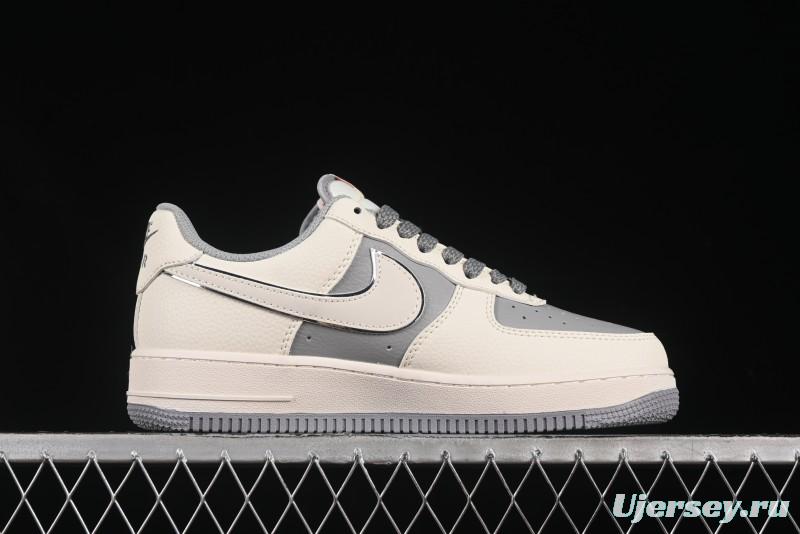 Nike Air Force 1 '07 Low Supreme Casual Sneakers with Full-Length Air Cushion - HH7518-058