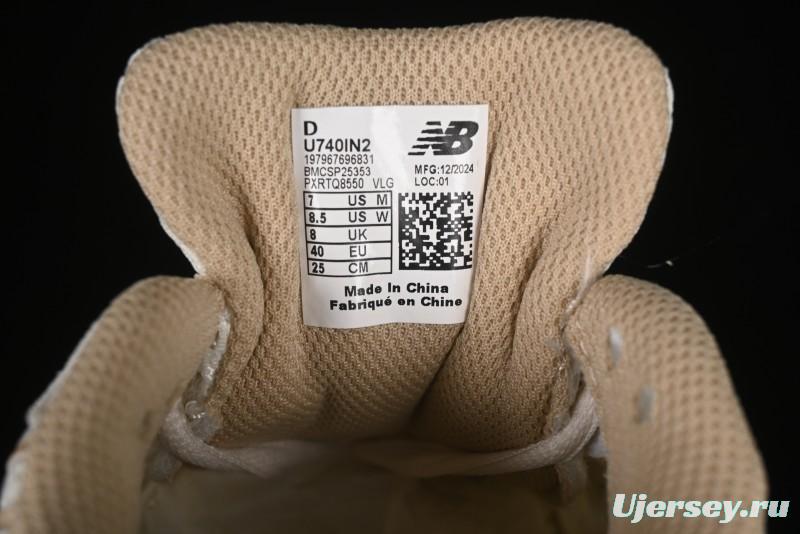 New Balance 740 Series Retro Dad Style Casual Sports Running Shoes - U740IN2