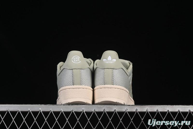 Adidas Clot Superstar Shell Toe Casual Sneakers with Serrated Design - IH3643