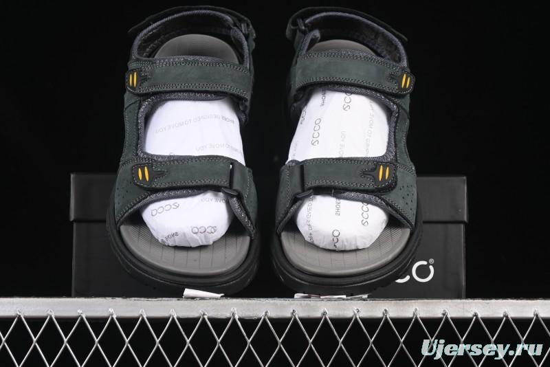 ECCO Off Trail Series Sporty Casual Sandals with Adjustable Hook-and-Loop Closure - 63251701002