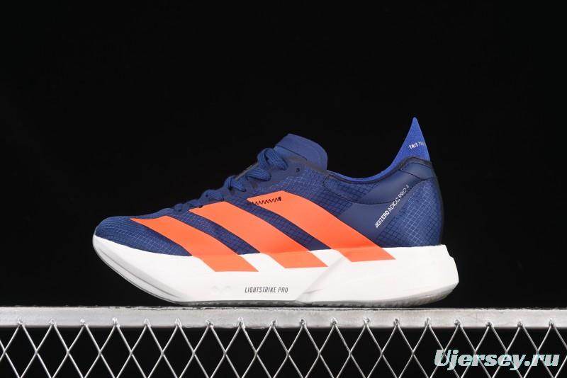 Adidas Adizero Adios 4 Running Shoes Lightweight Breathable Low-Top - JR6370