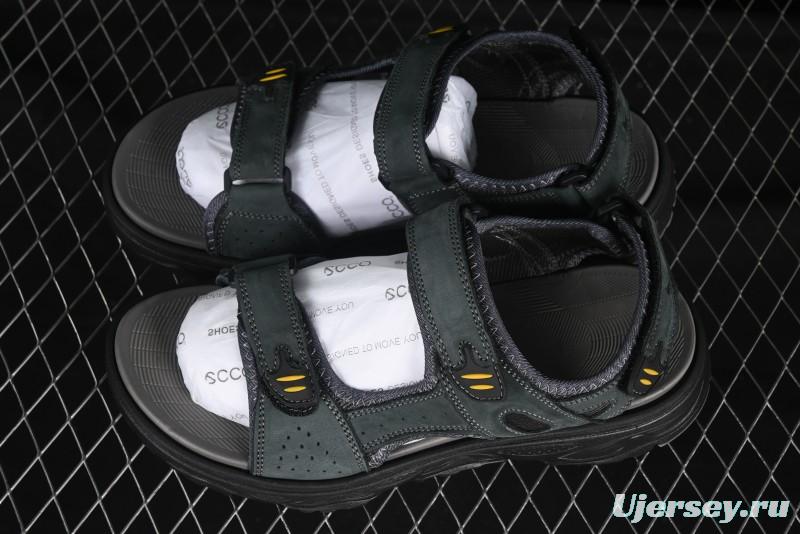 ECCO Off Trail Series Sporty Casual Sandals with Adjustable Hook-and-Loop Closure - 63251701002