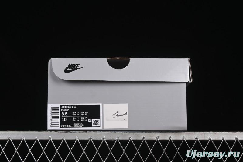 Nike Air Force 1'07 Low Small Swoosh Polka Dot Casual Sneakers - ZH0316-074