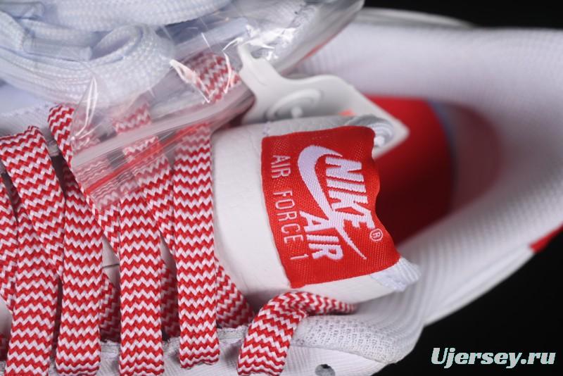 Nike Air Force 1'07 Low Casual Sneakers with Full-Length Air Cushion - IB7167-103