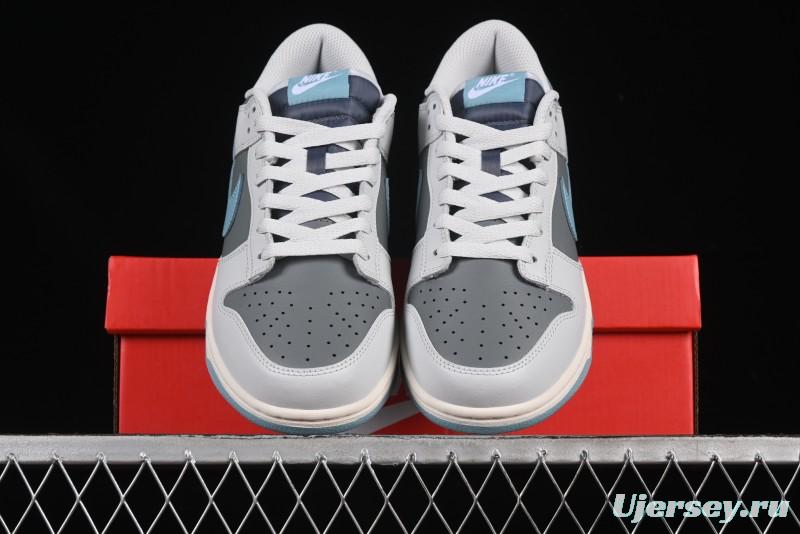 Nike SB Dunk Low Blue Grey Low-Top Casual Skate Shoes - HF5441-001