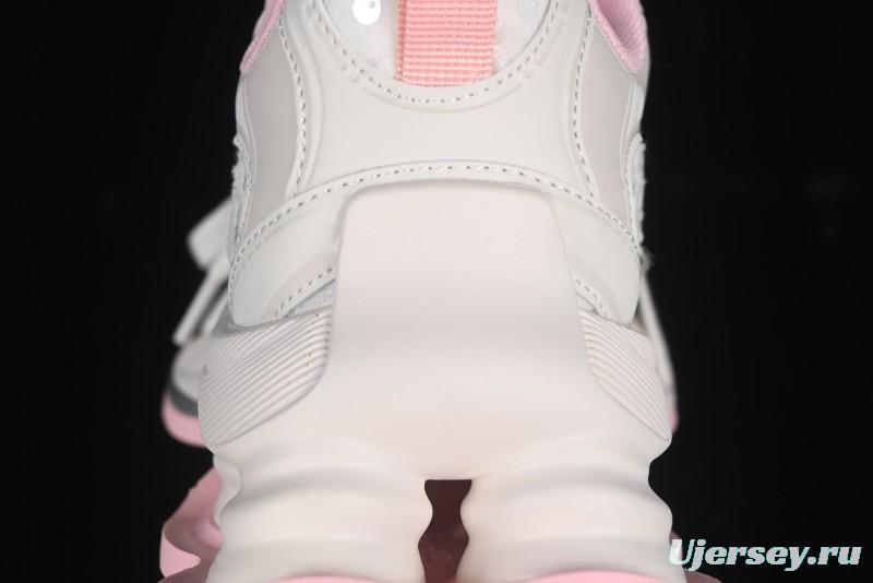 GG-CC Star Same Style Lace-Up Hollow-Out Chunky Sneakers with 5cm Hidden Heel - G25U9988