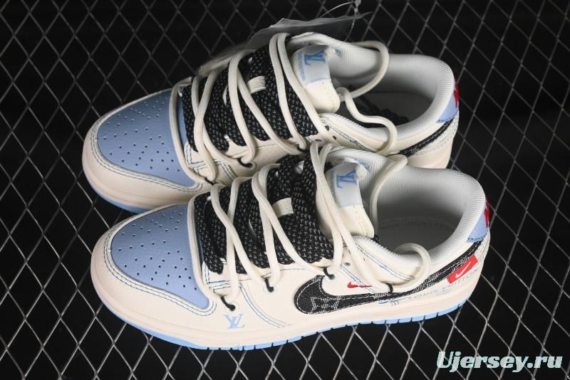 Nike SB Dunk Low Sup Anniversary Customized Low-Top Casual Skate Shoes - FC1688-219