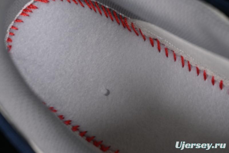 Nike Air Force 1 '07 Low Supreme Collaboration Two-Tone Blue Grey Lace-Up Casual Sneakers - DM6868-068