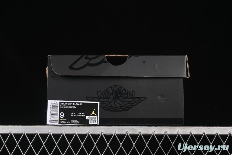 Nike Air Jordan 1 Low AJ1 Mint Blue Low-Top Casual Lifestyle Sneakers - HJ5999-400