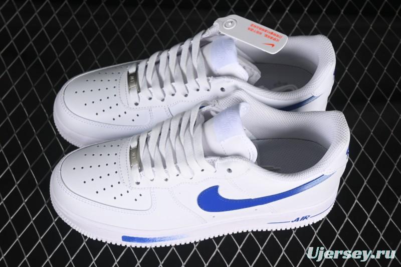 Nike Air Force 1 '07 Low Casual Sneakers with 2D Theme Gradient Sky Blue - ZH0316-076