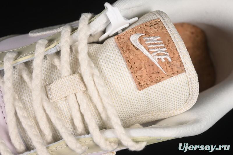 Nike Dunk Low Mushroom Floral-Themed Low-Top Casual Skate Shoes - IB8876-661