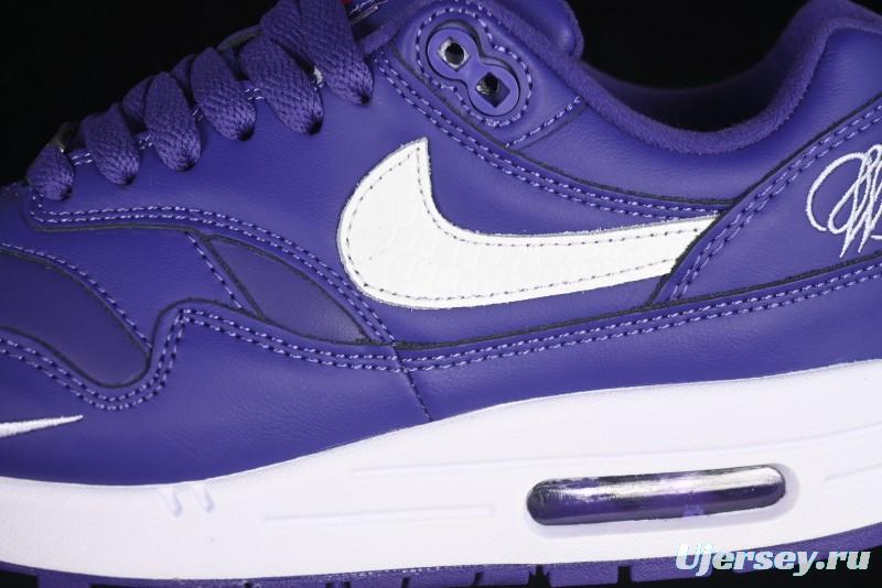 Nike Air Max 1 Retro Running Shoes with Half-Sole Air Cushion - HF8813-500