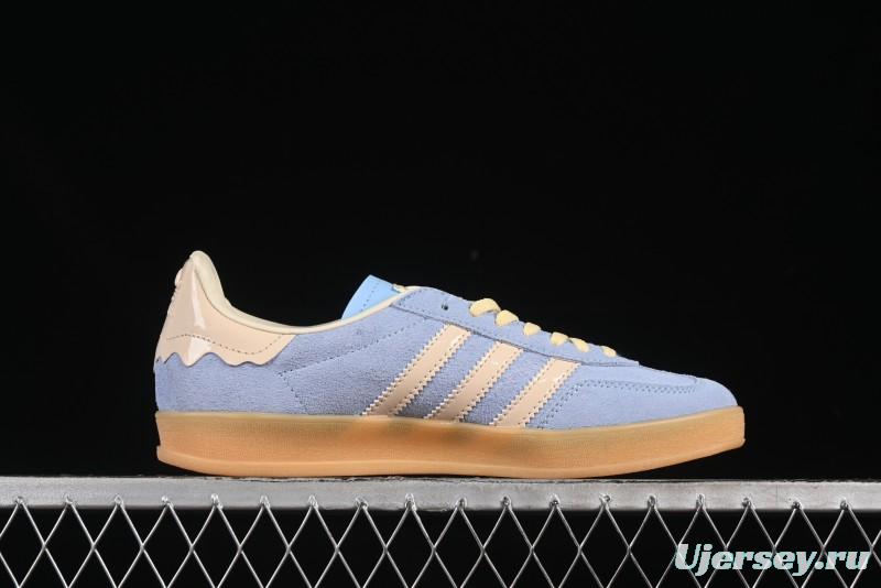 Adidas Originals Gazelle Indoor JR8029 Retro Casual Slip-Resistant Low-Top Sneakers