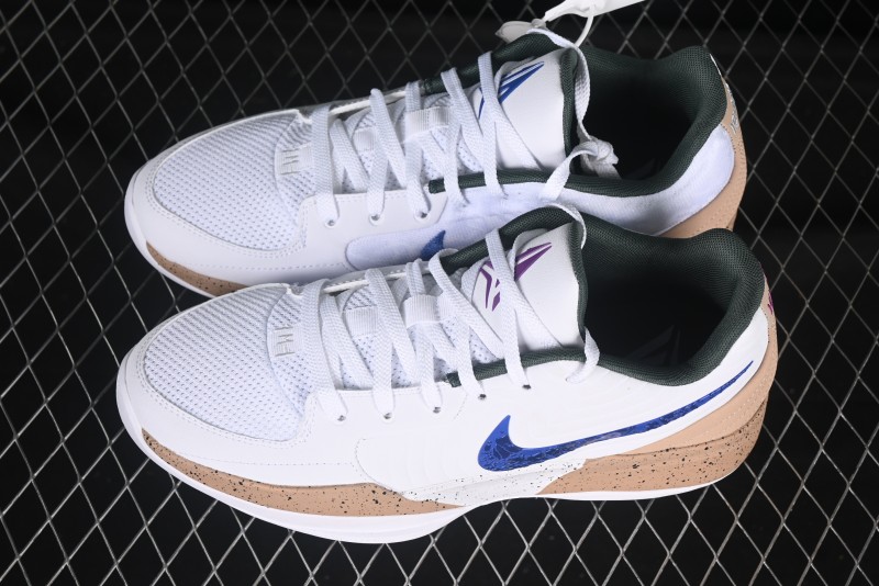 Nike Ja 2 "Nightmare" Performance Basketball Shoes with Air Zoom Cushion and Molded Midfoot Panel - FD7328-101
