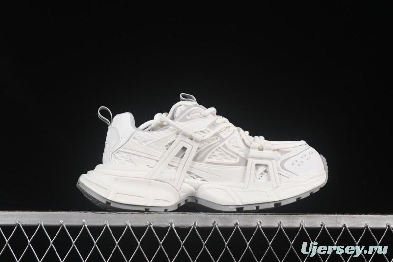 GG-CC Chunky Low Casual Fashion Sports Platform Sneakers Series 5515 Off White