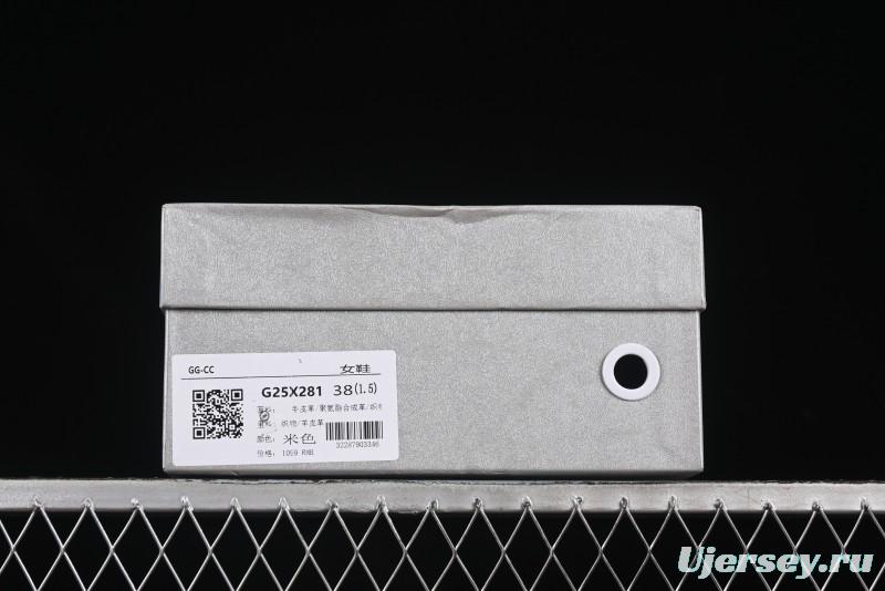 GG-CC Casual Platform Sandals with Thick Sole for Spring Fashion - G25X281