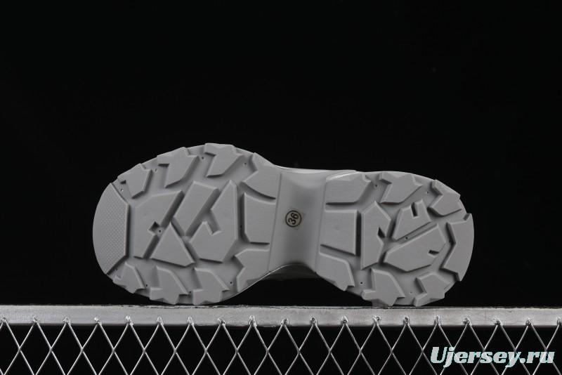 GG-CC Casual Sports Running Shoes with Crescent Moon Sole and 5cm Height Increase - 668-1