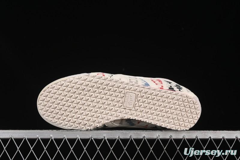 Onitsuka Tiger Mexico 66 Low-Top Leather Sneakers - 1183B648-100