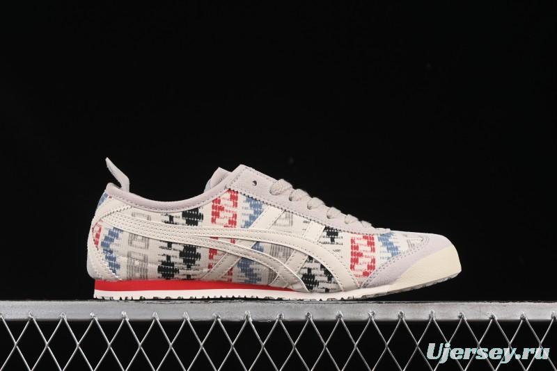 Onitsuka Tiger Mexico 66 Low-Top Leather Sneakers - 1183B648-100