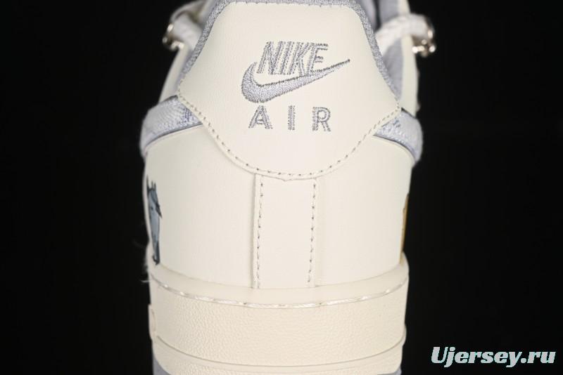 Nike Air Force 1'07 Low x Capybara "Frankenstein" Casual Sneakers - LV0506-220