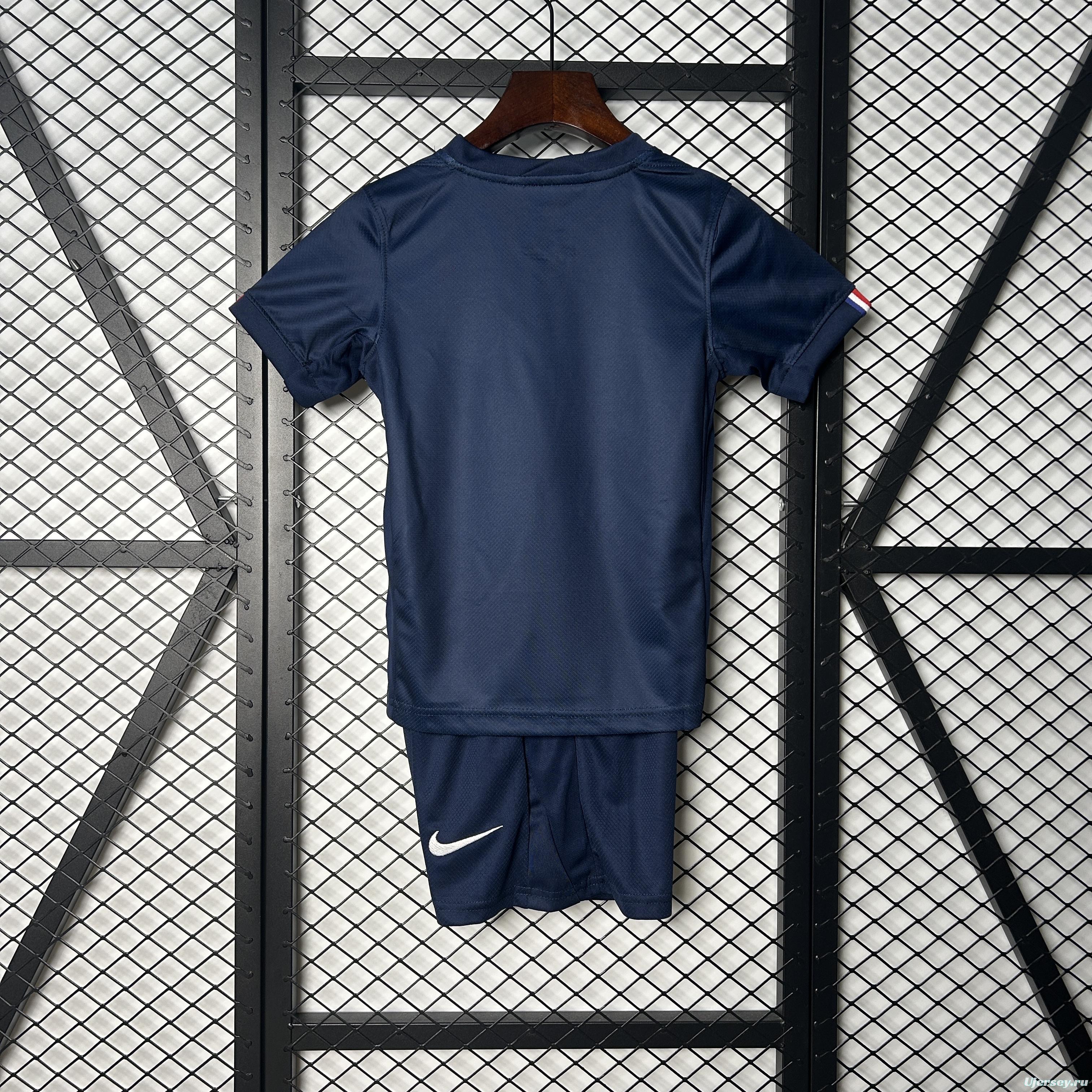 1 Star 25/26 Kids PSG Home Size 16-28 Jersey