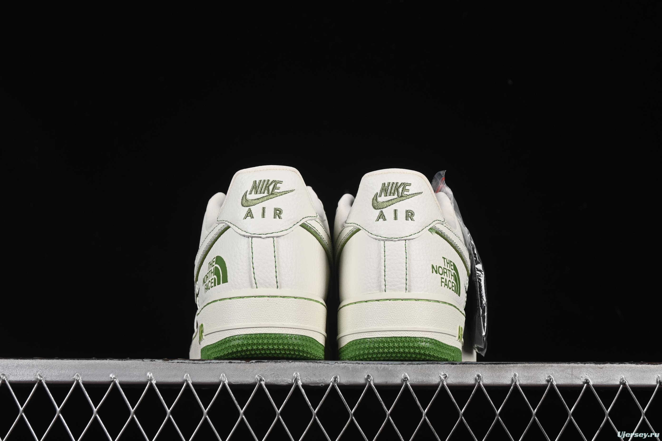 Nike Air Force 1 '07 Low The North Face Collaboration White Black Green Casual Sneakers - SC9207-527