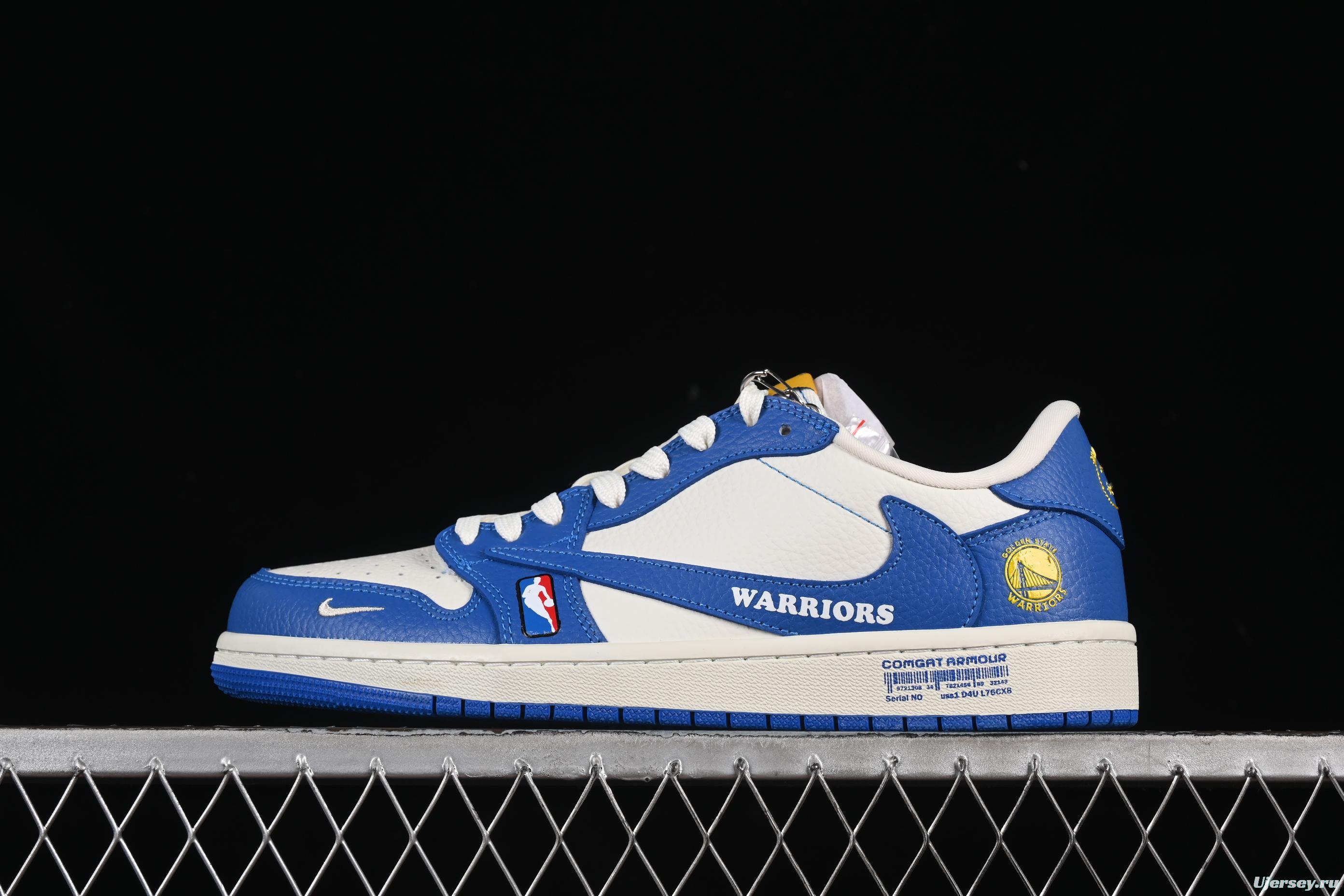 Nike Travis Scott x Fragment Design x Air Jordan 1 Low OG SP AJ1 Collaboration Casual Sneakers - SC9207-025