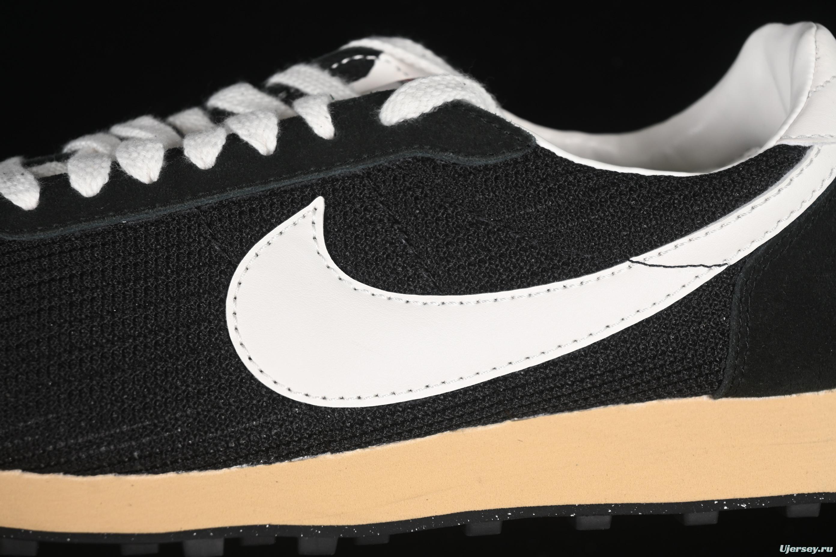 Nike Stussy Roshe Run LD-1000 Comfortable Versatile Non-Slip Wear-Resistant Waffle Low-Top Casual Running Shoes - HM0950-001