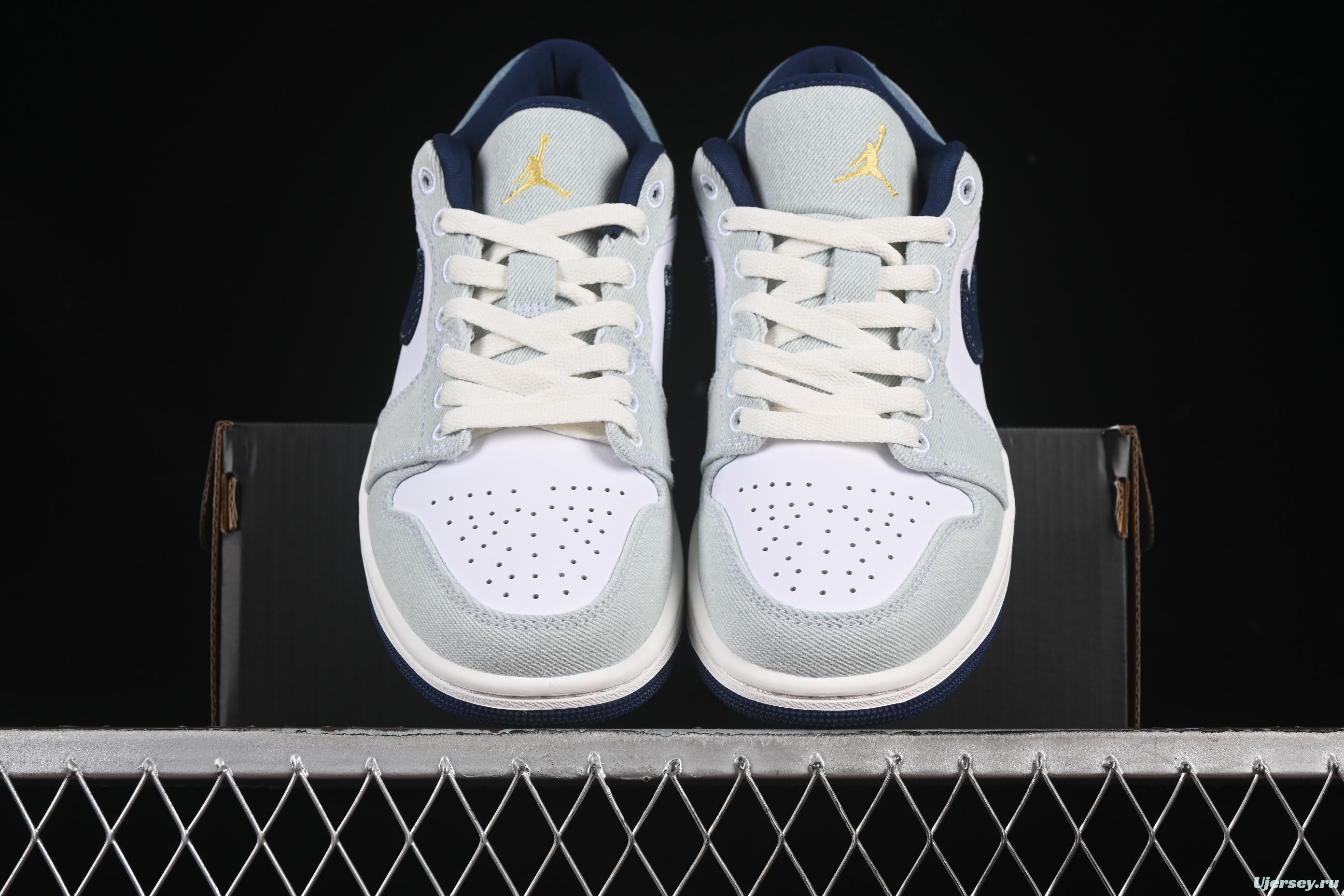 Nike Air Jordan 1 Low "Canadian Tuxedo" Basketball Shoes - IH0648-141