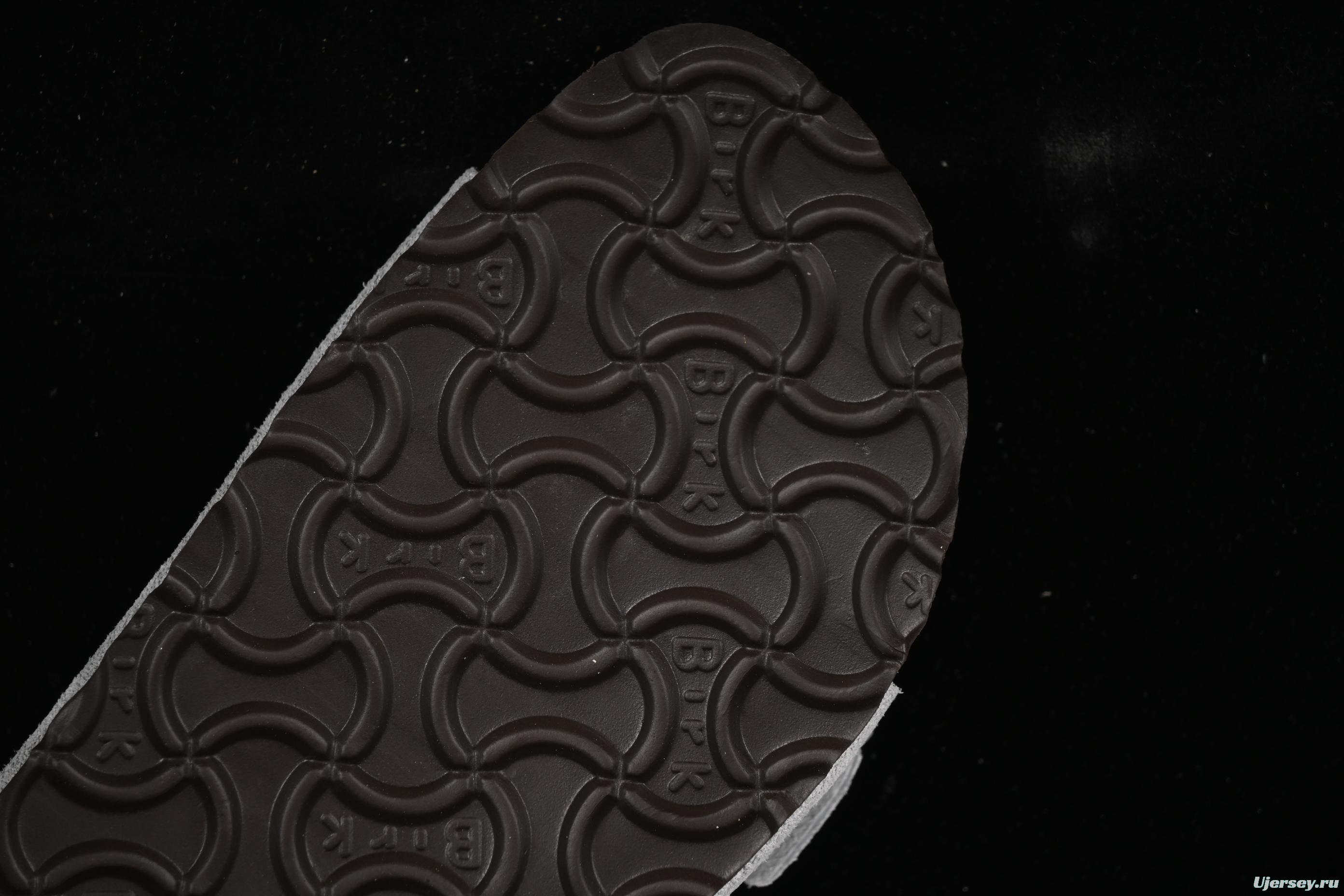Birkenstock Sandals with Soft Suede Leather and Lambswool Insole - G.D4