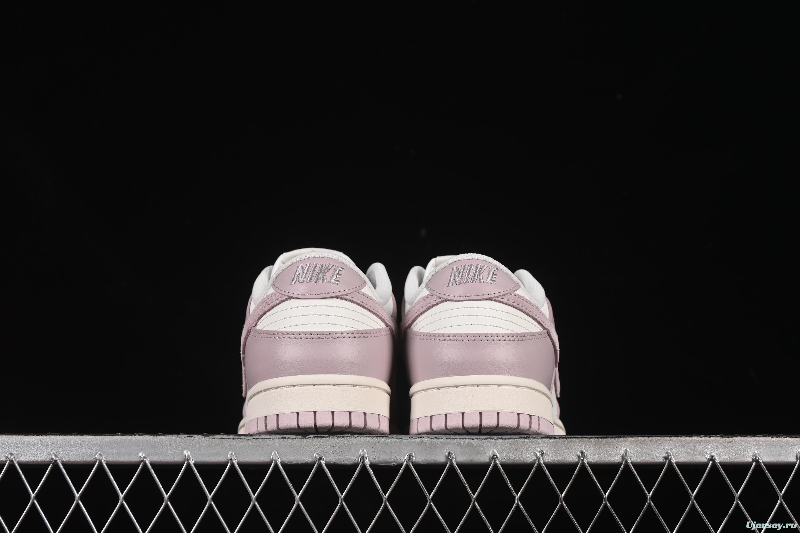 Nike SB Dunk Low White Light Purple Low-Top Casual Skate Shoes - FB9109-122