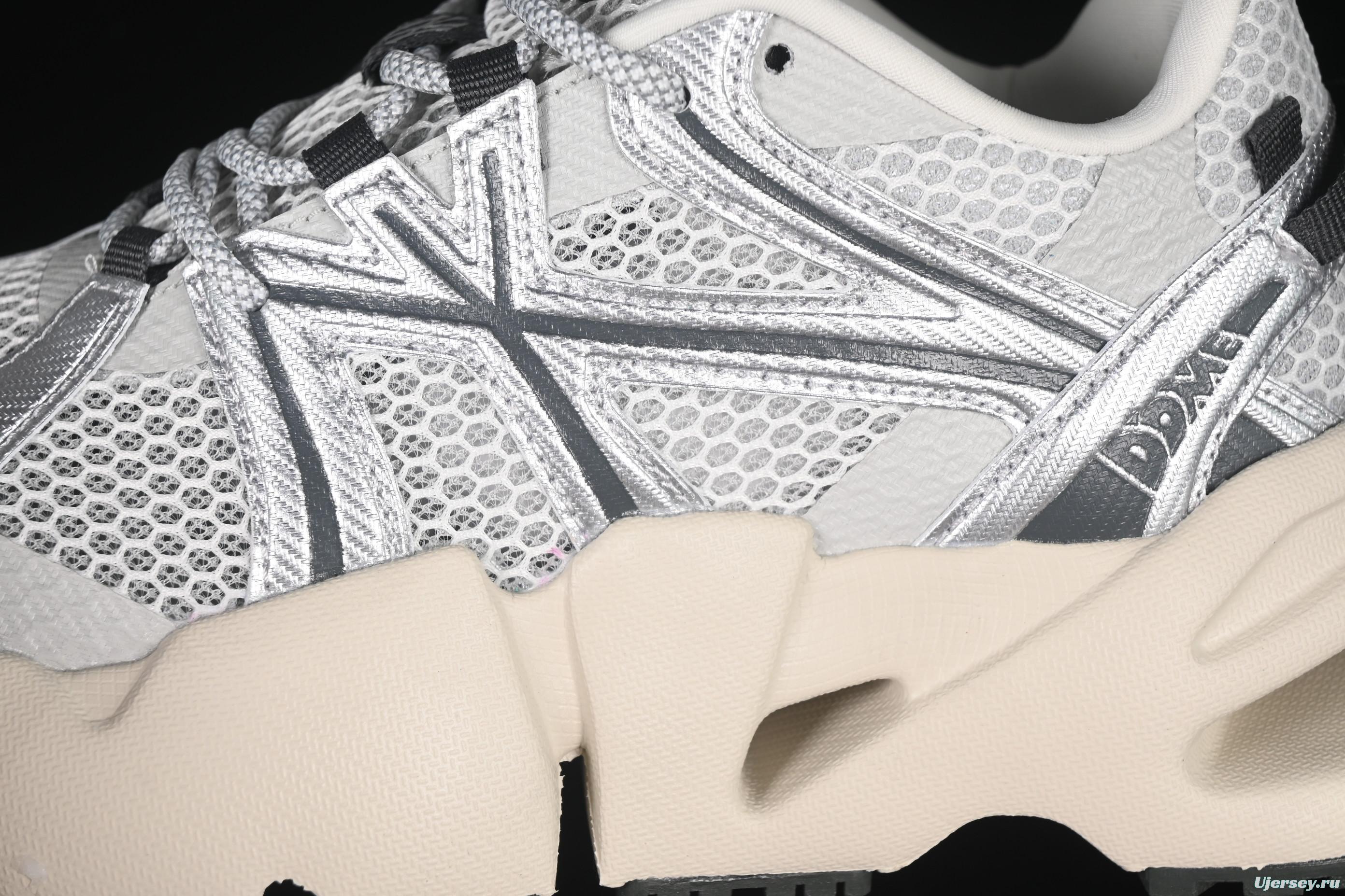 New York Yankees MLB Dome Runner Thick-Sole Hollow-Out Height-Increasing Casual Running Shoes - 3ARND015N50SIS