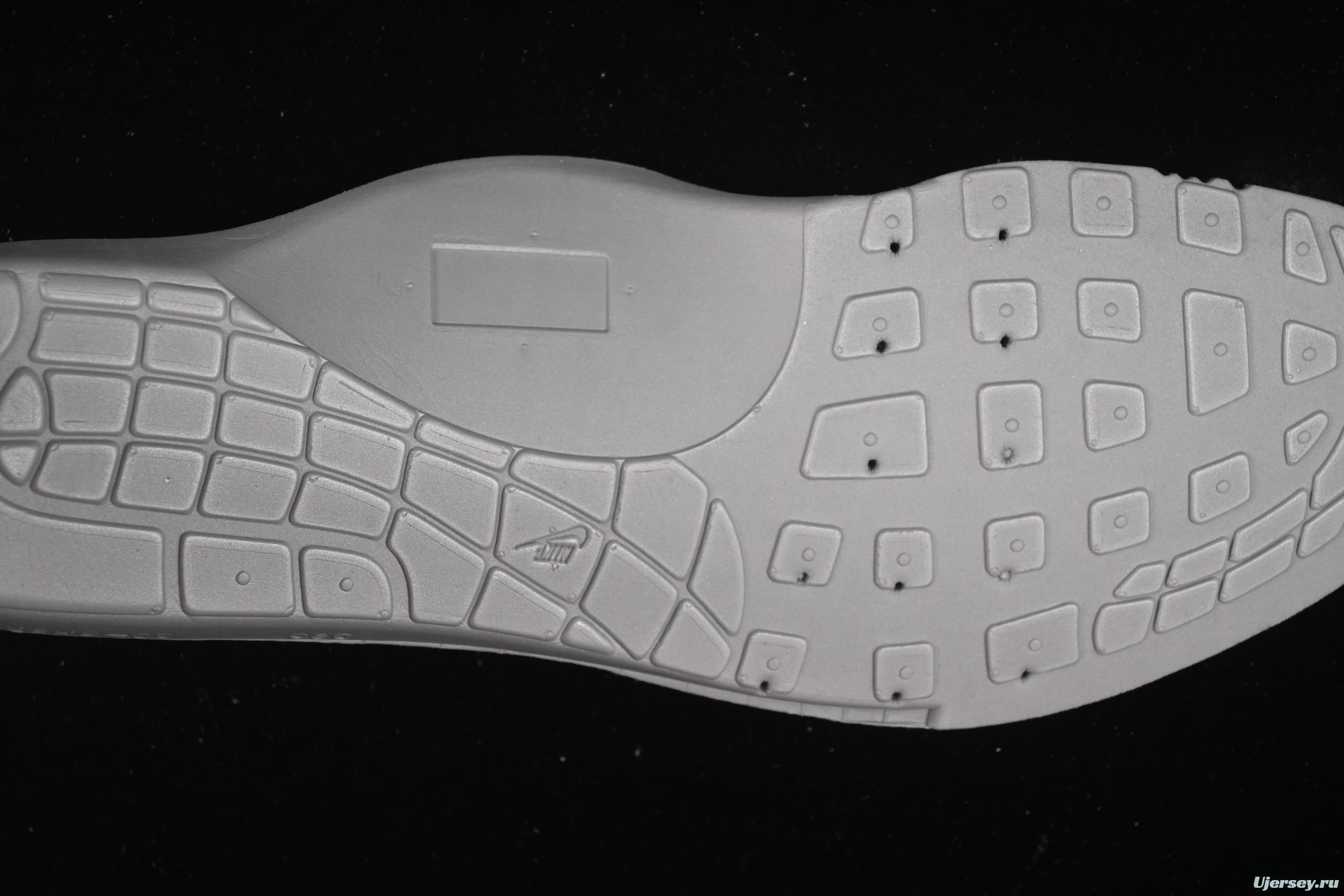 Nike Air Max 1 Travis Scott Collaboration Retro Running Shoes in Wheat Color with Reverse Swoosh - DO9392-700