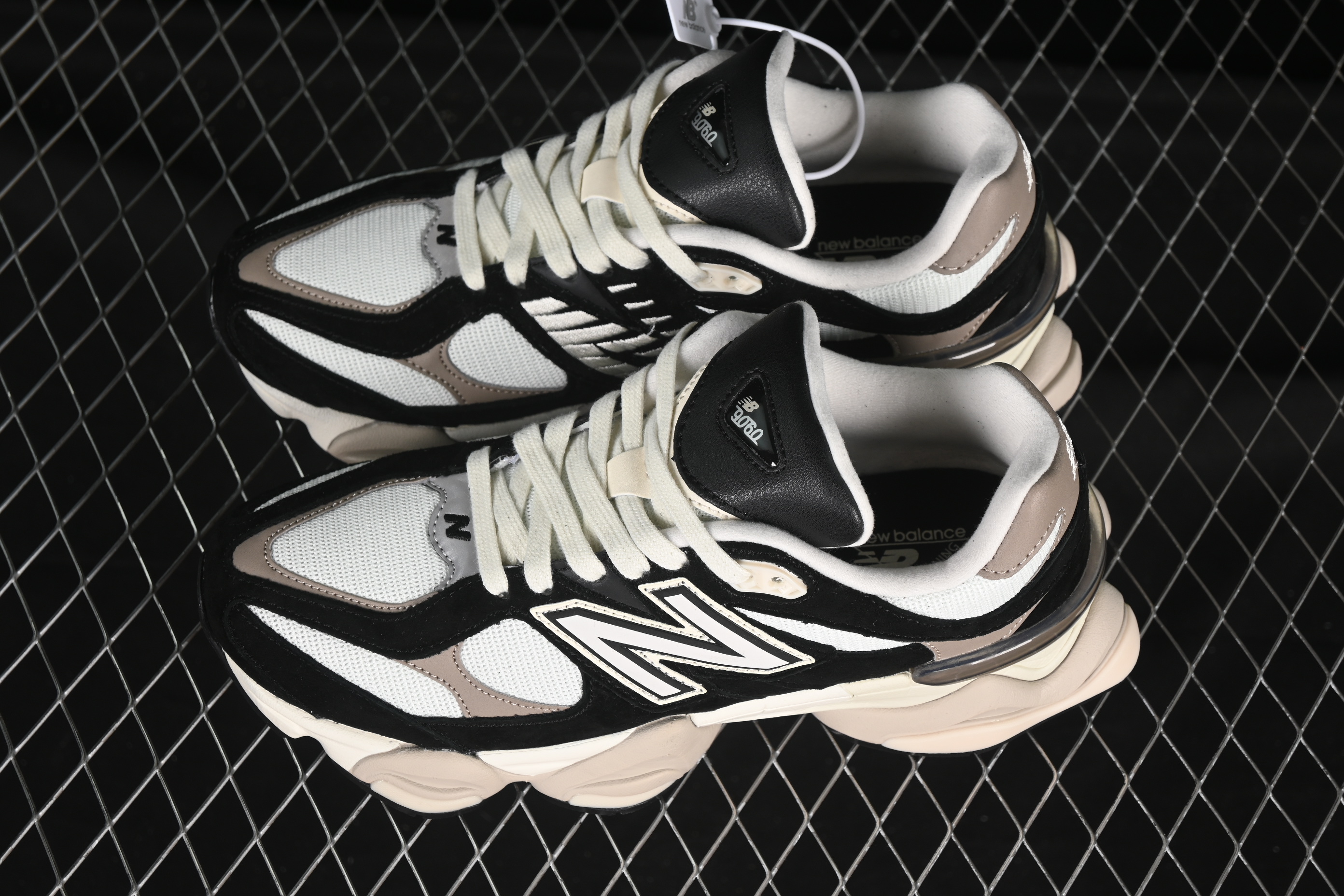 Joe Freshgoods x New Balance 9060 Retro Running Sneakers with ABZORB Cushioning - U9060BLZ