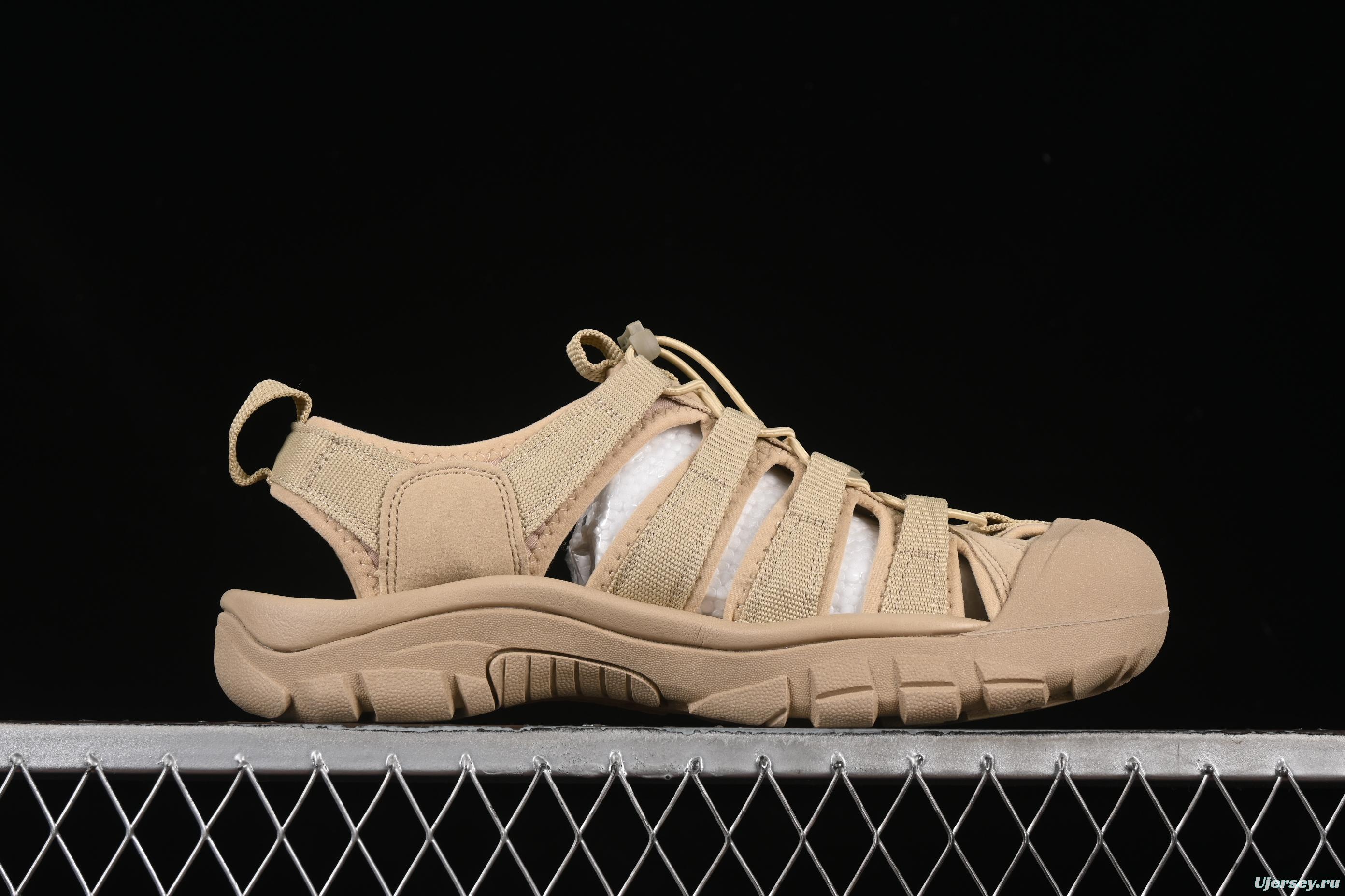 Keen Newport Summer Trendy Woven Stretch Water Hiking Outdoor Sandals - 1022258 Beige